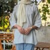 Stripe Cotton Shirt with motives
