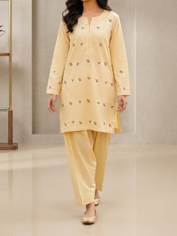 Embroidered Farshi Set BY